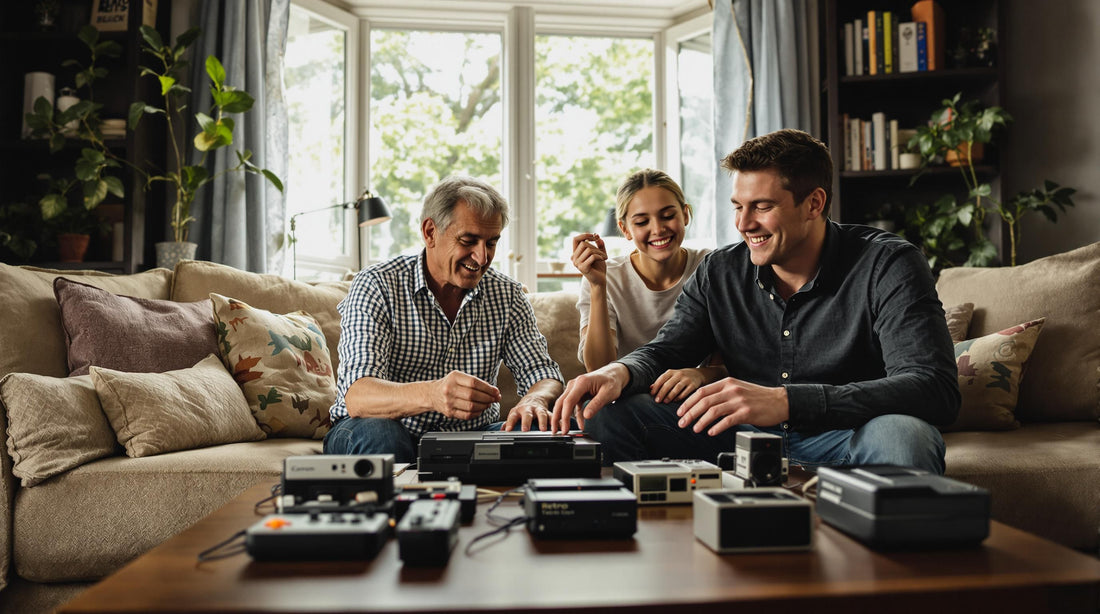 retro tech family