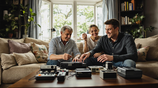 retro tech family