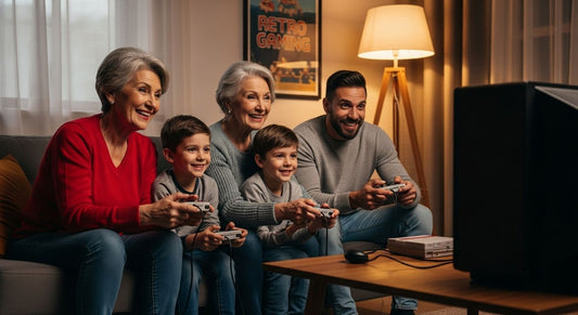retro gaming family nostalgia