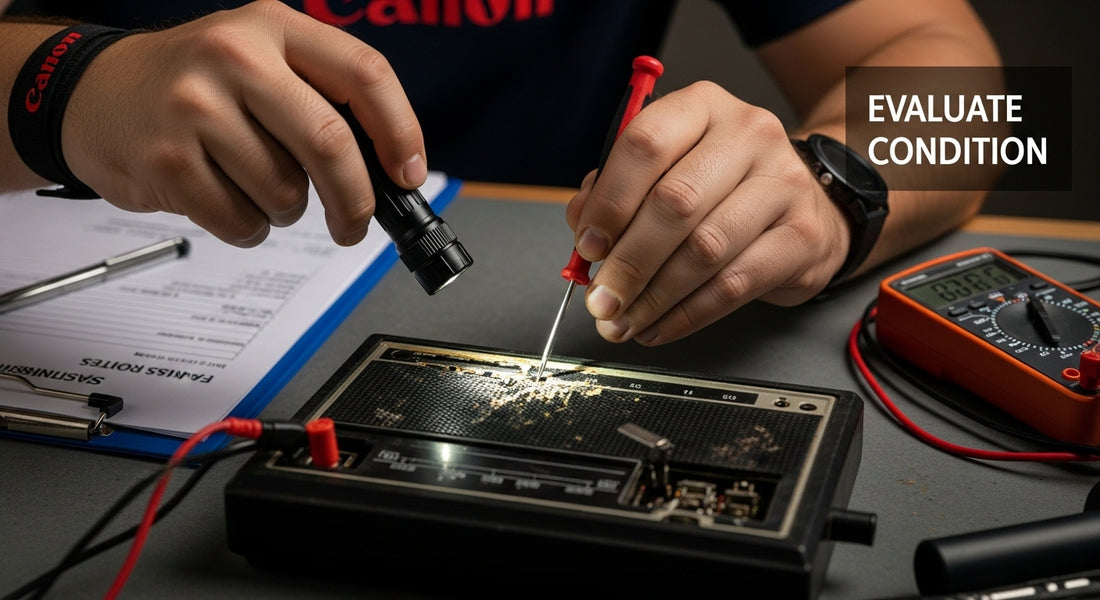 vintage electronics restoration