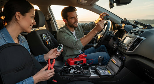 car accessories essentials, driver safety, roadside preparation