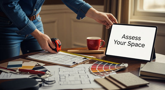 vintage diy room assessment