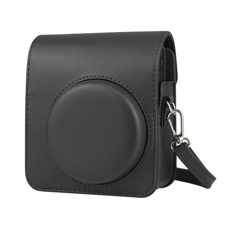 Full Body Camera Retro PU Leather Case Bag with Strap compatible with FUJIFILM instax mini 40, Compatible with FUJIFILM instax mini 40