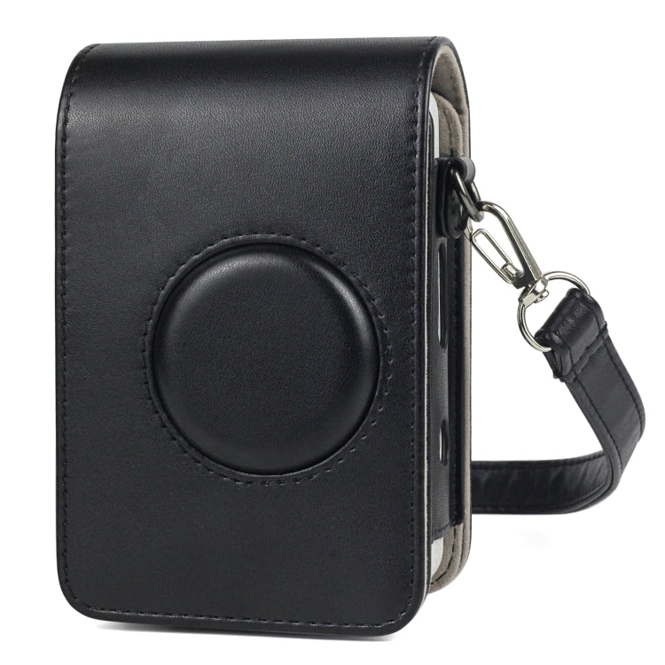Full Body Camera Retro PU Leather Case Bag with Strap compatible with FUJIFILM instax mini Liplay, Compatible with FUJIFILM instax mini Liplay