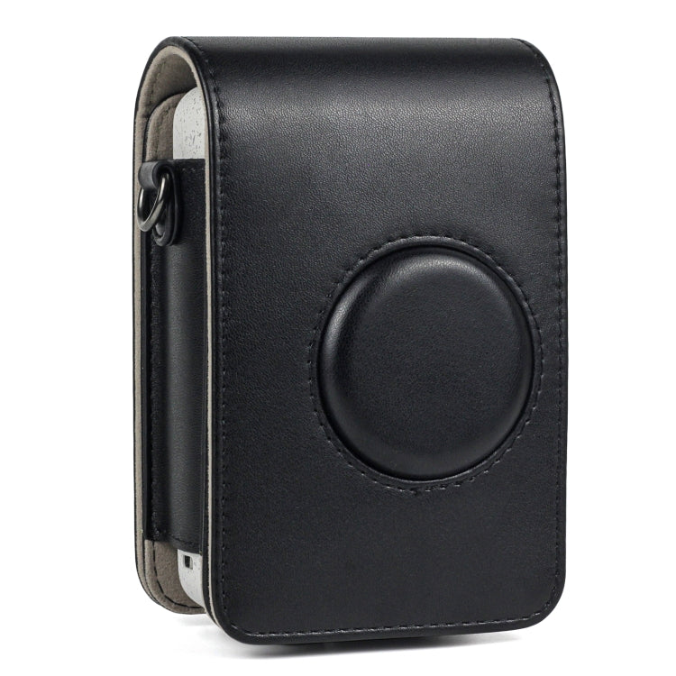 Full Body Camera Retro PU Leather Case Bag with Strap compatible with FUJIFILM instax mini Liplay, Compatible with FUJIFILM instax mini Liplay