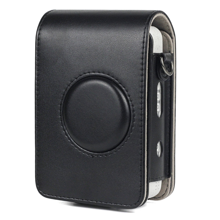 Full Body Camera Retro PU Leather Case Bag with Strap compatible with FUJIFILM instax mini Liplay, Compatible with FUJIFILM instax mini Liplay
