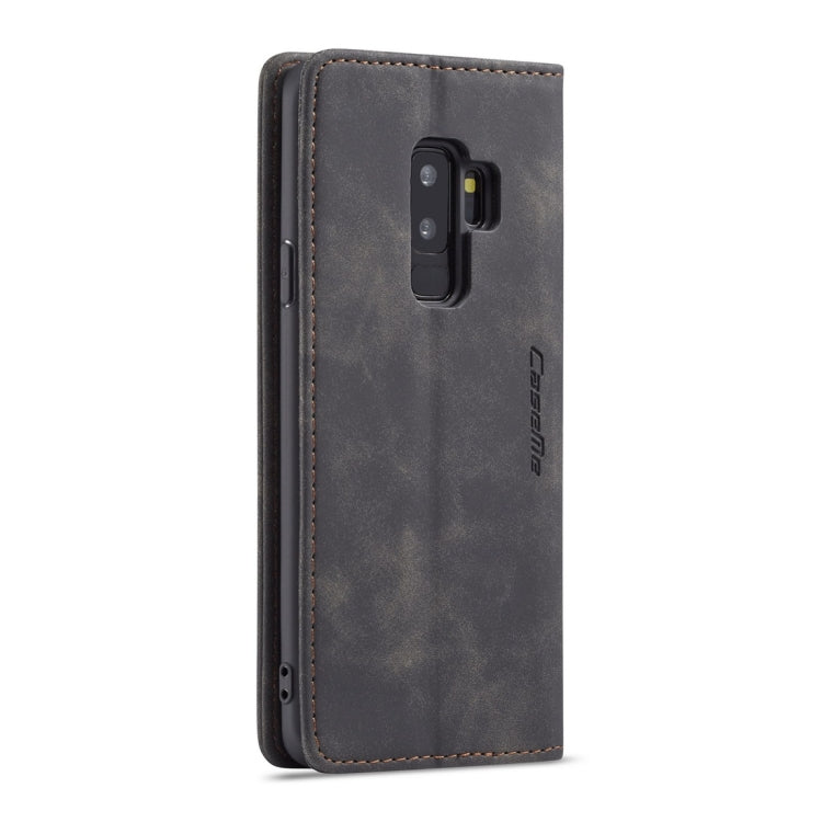 CaseMe-013 Multifunctional Retro Frosted Horizontal Flip Leather Case with Card Slot & Holder & Wallet, for Galaxy S9 Plus