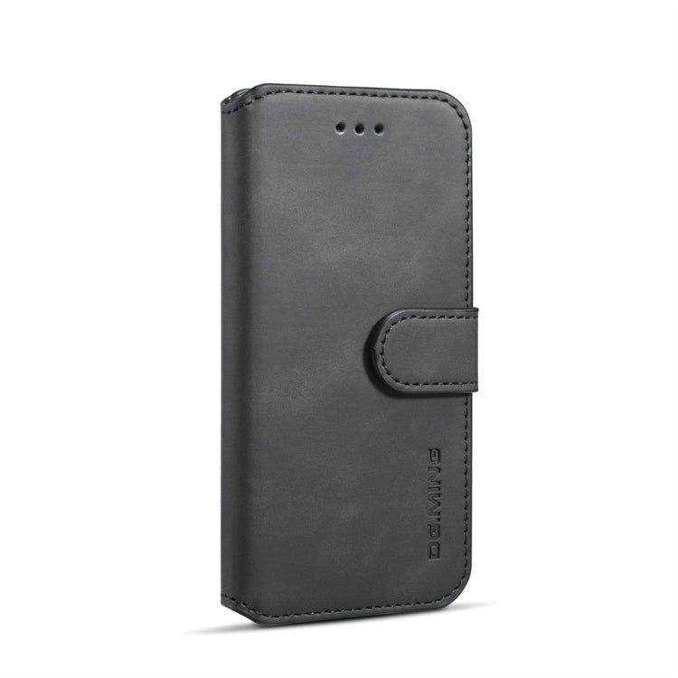 DG.MING Retro Oil Side Horizontal Flip Case with Holder & Card Slots & Wallet, compatible with iPhone 7 / 8