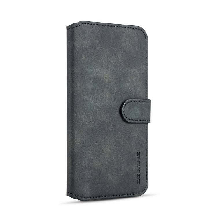 DG.MING Retro Oil Side Horizontal Flip Case with Holder & Card Slots & Wallet, compatible with Huawei P30 Lite