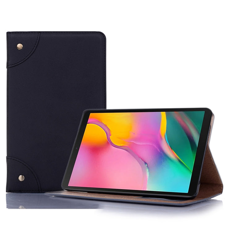 Retro Book Style Horizontal Flip Leather Case with Holder & Card Slots & Wallet, compatible with Galaxy Tab A 8.0 (2019)