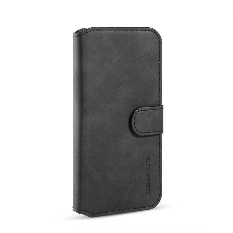 DG.MING Retro Oil Side Horizontal Flip Case with Holder & Card Slots & Wallet compatible with iPhone, Compatible with iPhone 11 Pro Max (2019)