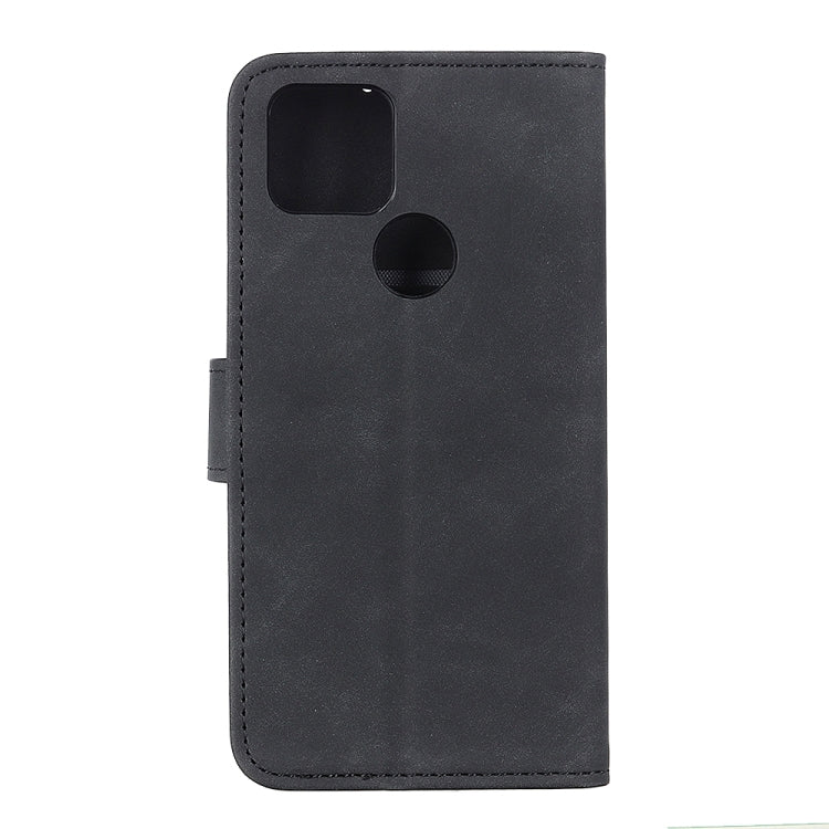 KHAZNEH Retro Texture PU + TPU Horizontal Flip Leather Case with Holder & Card Slots & Wallet, Compatible with OPPO A15