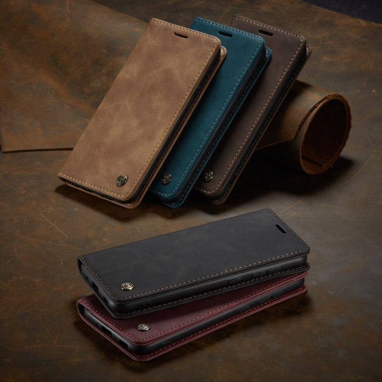 CaseMe-013 Multifunctional Retro Frosted Horizontal Flip Leather Case with Card Slot & Holder & Wallet, Compatible with OnePlus 8T
