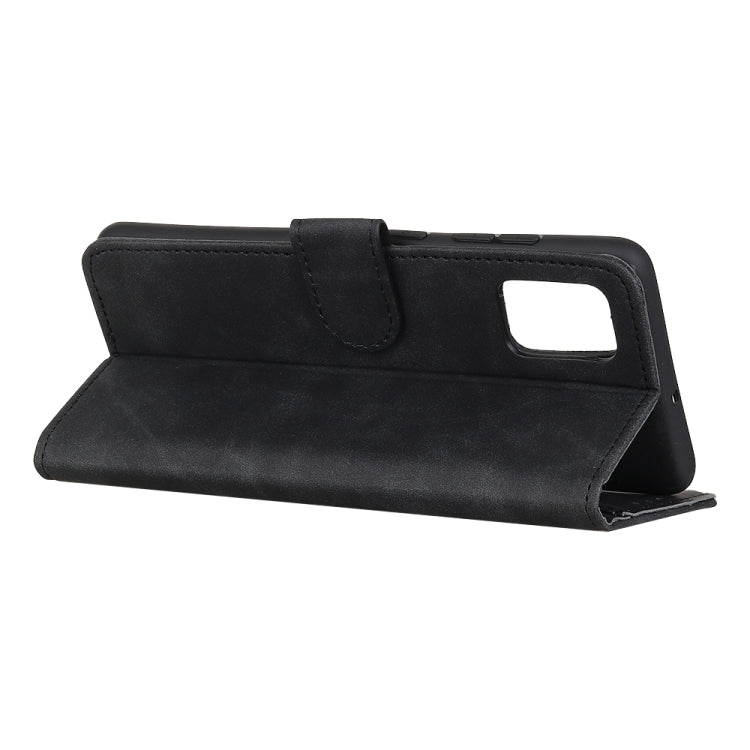 KHAZNEH Retro Texture PU + TPU Horizontal Flip Leather Case with Holder & Card Slots & Wallet, Compatible with OPPO Reno5 Pro 5G