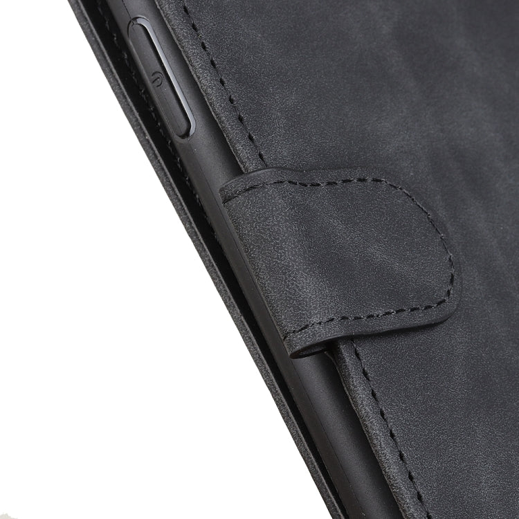 KHAZNEH Retro Texture PU + TPU Horizontal Flip Leather Case with Holder & Card Slots & Wallet, Compatible with OPPO Reno5 Pro 5G