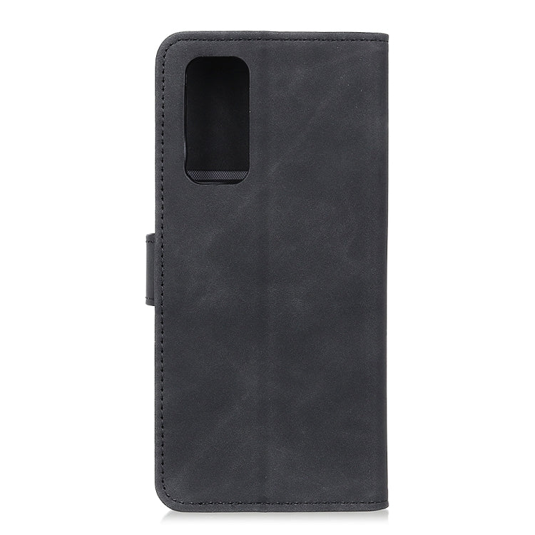 KHAZNEH Retro Texture PU + TPU Horizontal Flip Leather Case with Holder & Card Slots & Wallet, Compatible with OPPO Reno5 Pro+ 5G / Find X3 Neo