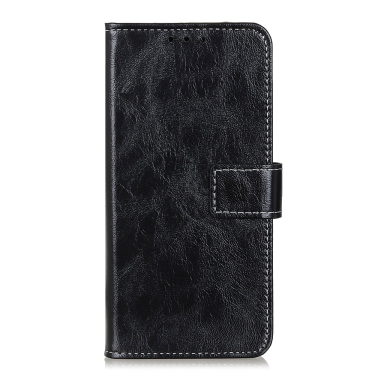 Retro Crazy Horse Texture Horizontal Flip Leather Case with Holder & Card Slots & Photo Frame & Wallet, Compatible with OPPO Reno5 5G / Find X3 Lite