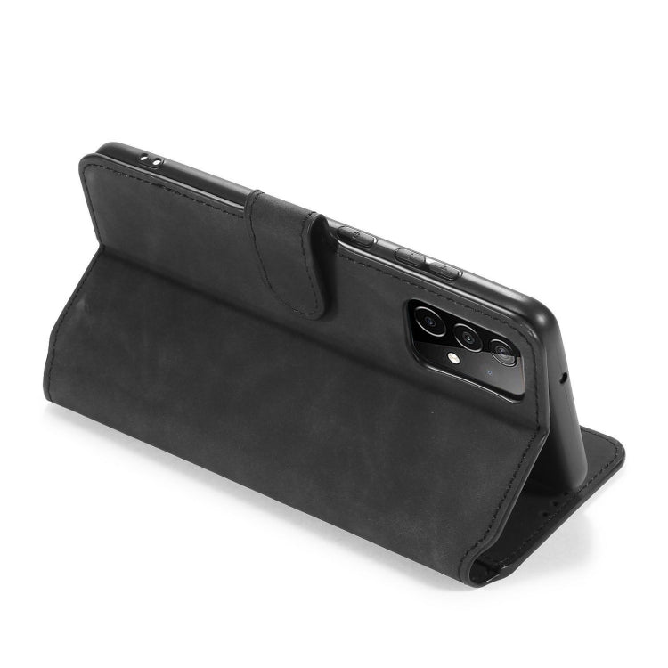 DG.MING Retro Oil Side Horizontal Flip Leather Case with Holder & Card Slots & Wallet, Compatible with samsung Galaxy A52 5G / 4G