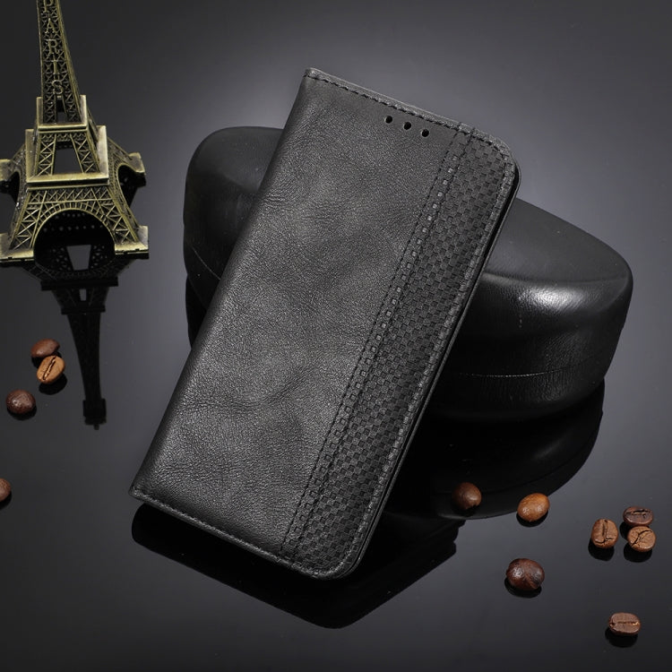 Magnetic Buckle Retro Crazy Horse Texture Horizontal Flip Leather Case with Holder & Card Slots & Photo Frame, Compatible with vivo Y51A ( 2021) / Y51 (2020) Overseas Version (India / Southeast Asia)