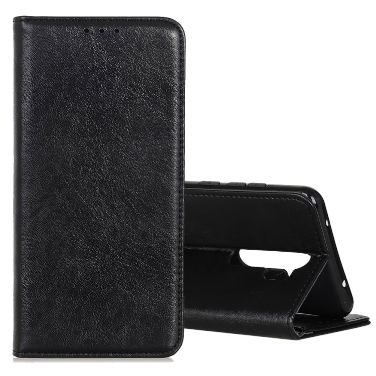 Magnetic Retro Crazy Horse Texture Horizontal Flip Leather Case with Holder & Card Slots, Compatible with OPPO A9 (2020)
