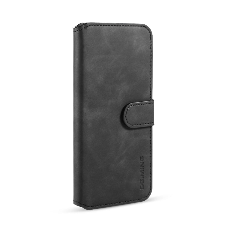 DG.MING Retro Oil Side Horizontal Flip Case with Holder & Card Slots & Wallet, Compatible with Galaxy A30s / A50s