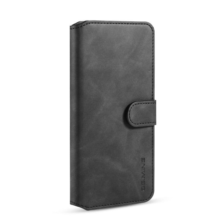 DG.MING Retro Oil Side Horizontal Flip Case with Holder & Card Slots & Wallet, Compatible with Huawei Mate 30