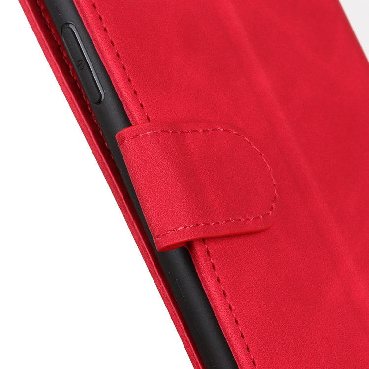 KHAZNEH Retro Texture Horizontal Flip Leather Case with Holder & Card Slots & Wallet, Compatible with OPPO F19