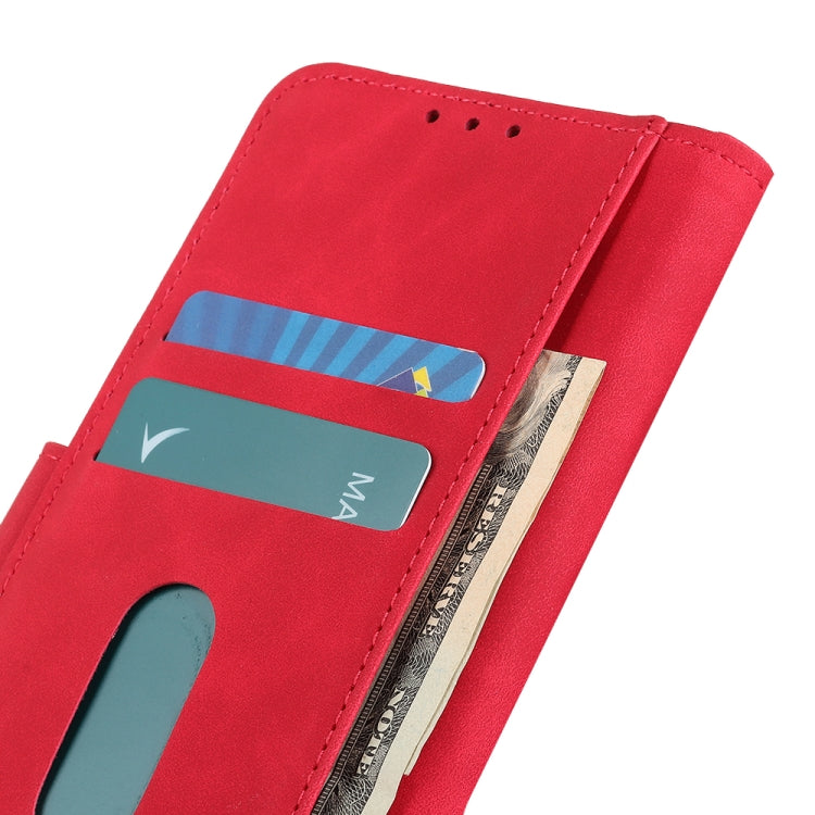 KHAZNEH Retro Texture Horizontal Flip Leather Case with Holder & Card Slots & Wallet, Compatible with OPPO F19