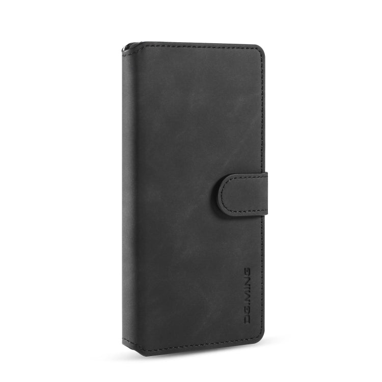 DG.MING Retro Oil Side Horizontal Flip Case with Holder & Card Slots & Wallet, Compatible with Huawei Mate 30 Pro