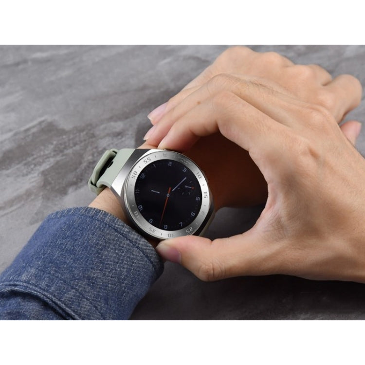 Compatible with Huawei Watch GT2e Smart Watch Stainless Steel Bezel Ring, A Version Time