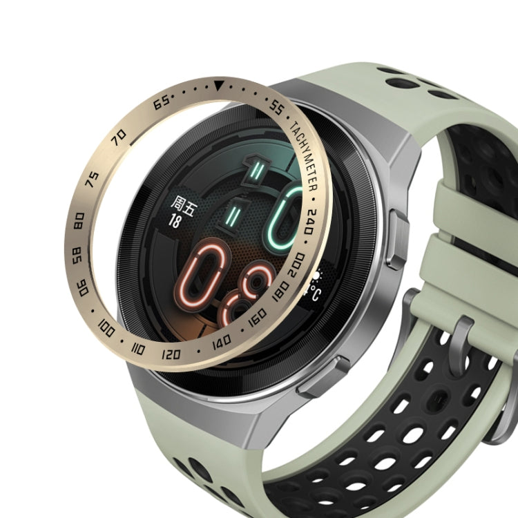 Compatible with Huawei Watch GT2e Smart Watch Stainless Steel Bezel Ring, E Version Speed