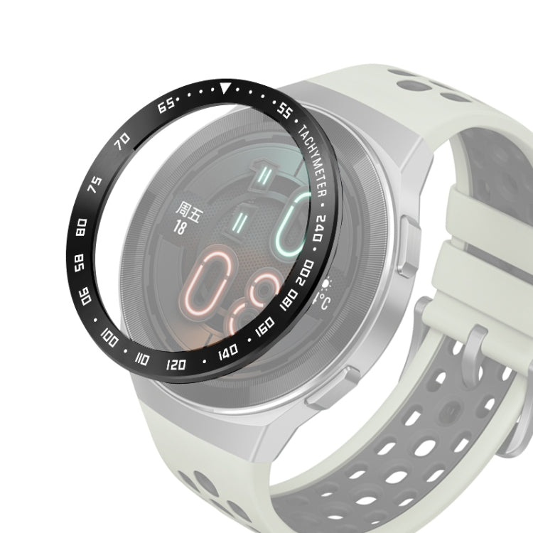 Compatible with Huawei Watch GT2e Smart Watch Stainless Steel Bezel Ring, E Version Speed