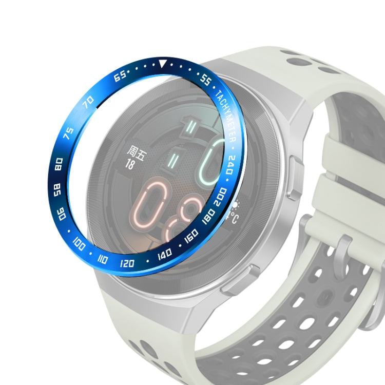 Compatible with Huawei Watch GT2e Smart Watch Stainless Steel Bezel Ring, E Version Speed