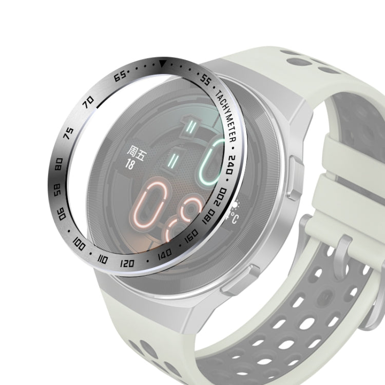 Compatible with Huawei Watch GT2e Smart Watch Stainless Steel Bezel Ring, E Version Speed