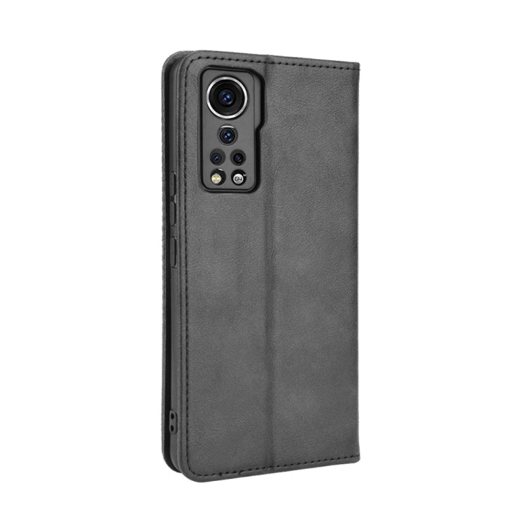 Magnetic Buckle Retro Pattern Horizontal Flip Leather Case with Holder & Card Slot & Wallet