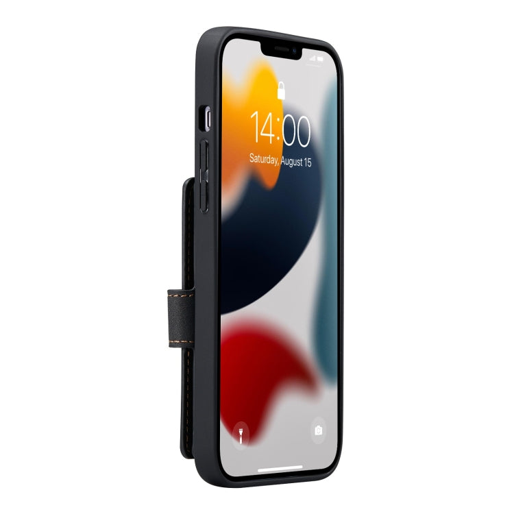 JEEHOOD Retro Magnetic Detachable Protective Case with Wallet & Card Slot & Holder
