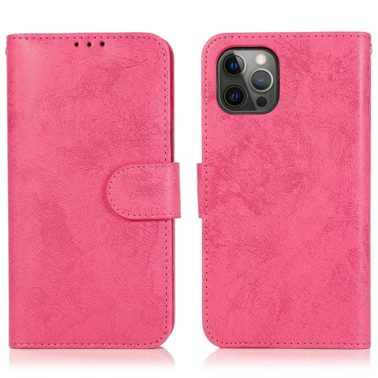 Retro 2 in 1 Detachable Magnetic Horizontal Flip TPU + PU Leather Case with Holder & Card Slots & Photo Frame & Wallet