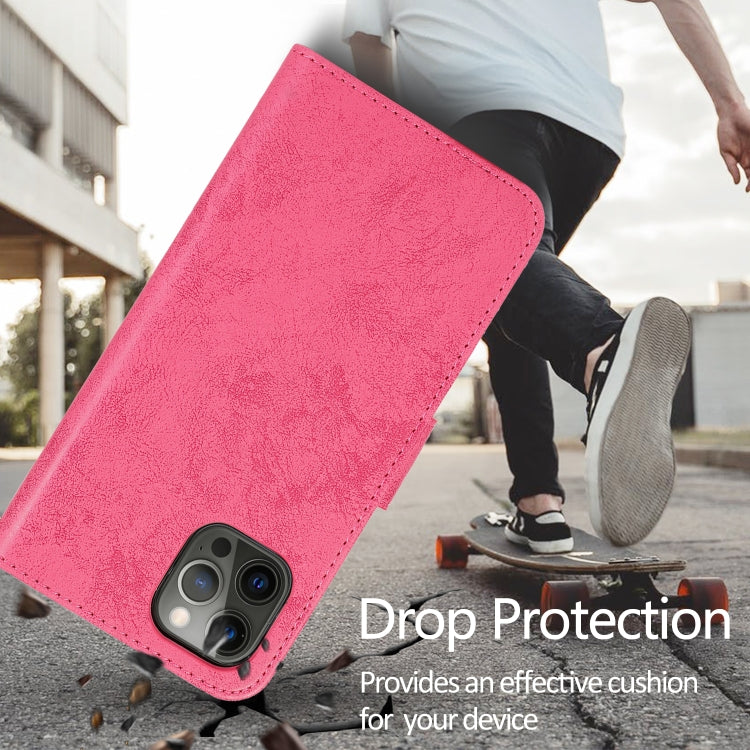 Retro 2 in 1 Detachable Magnetic Horizontal Flip TPU + PU Leather Case with Holder & Card Slots & Photo Frame & Wallet