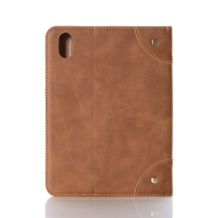 Retro Book Style Leather Tablet Case
