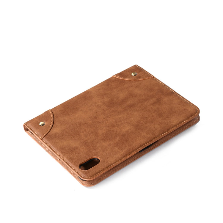 Retro Book Style Leather Tablet Case, Compatible with iPad mini 6 / mini 2024