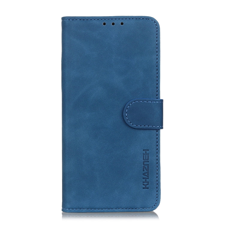 KHAZNEH Retro Texture PU + TPU Horizontal Flip Leather Case with Holder & Card Slots & Wallet