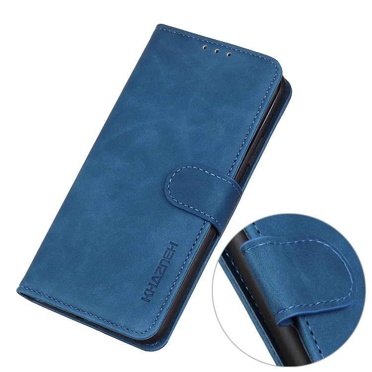 KHAZNEH Retro Texture PU + TPU Horizontal Flip Leather Case with Holder & Card Slots & Wallet