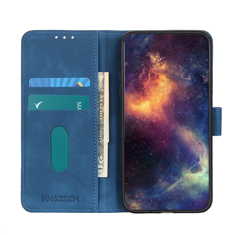 KHAZNEH Retro Texture PU + TPU Horizontal Flip Leather Case with Holder & Card Slots & Wallet