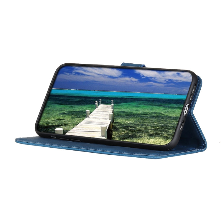 KHAZNEH Retro Texture PU + TPU Horizontal Flip Leather Case with Holder & Card Slots & Wallet