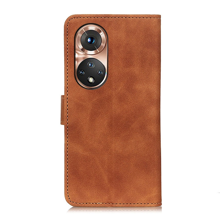 KHAZNEH Retro Texture Horizontal Flip Leather Phone Case, Compatible with Huawei nova 9