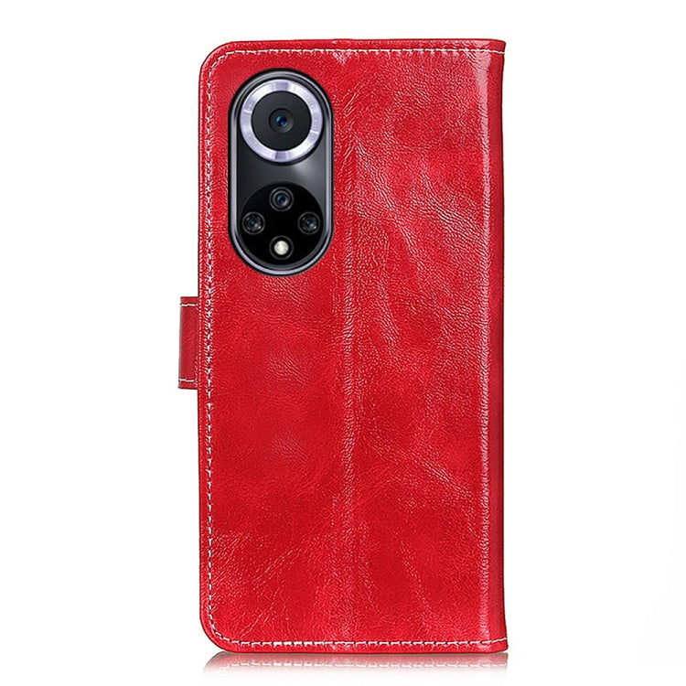 Retro Crazy Horse Texture Horizontal Flip Leather Phone Case, Compatible with Huawei nova 9