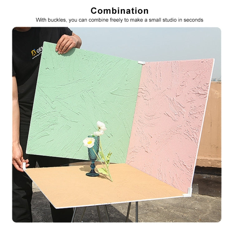 60 x 60cm Retro PVC Cement Texture Board Photography Backdrops Board