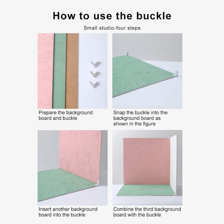 80 x 60cm Retro PVC Cement Texture Board Photography Backdrops Board