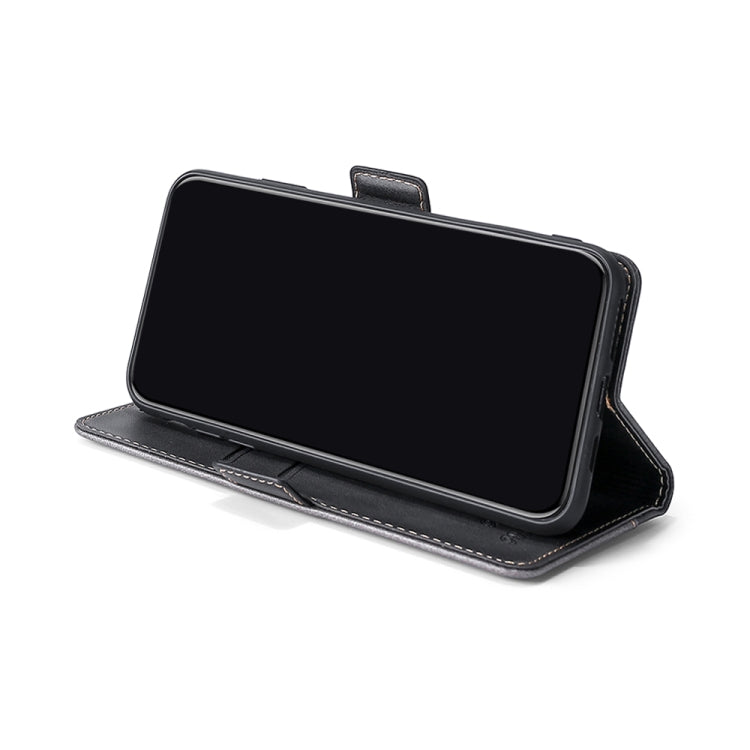 Retro Texture Contrast Color Buckle Horizontal Flip Leather Phone Case with Holder, Compatible with Google Pixel 5a 5G