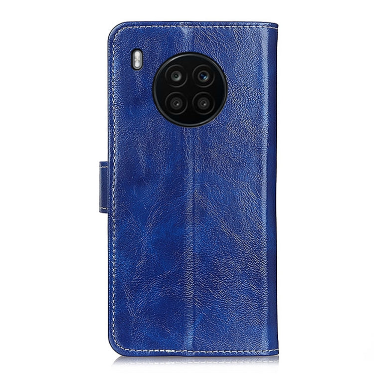 Retro Crazy Horse Texture Horizontal Flip Leather Phone Case, Compatible with Huawei nova 8i / Honor 50 Lite